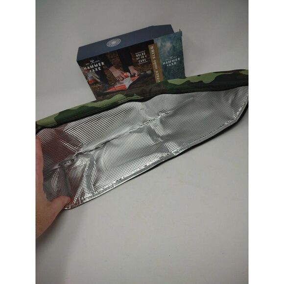 Hammer and Axe 6 pack cooler sling insulated interior camouflage 843479160628 - Picture 5 of 6